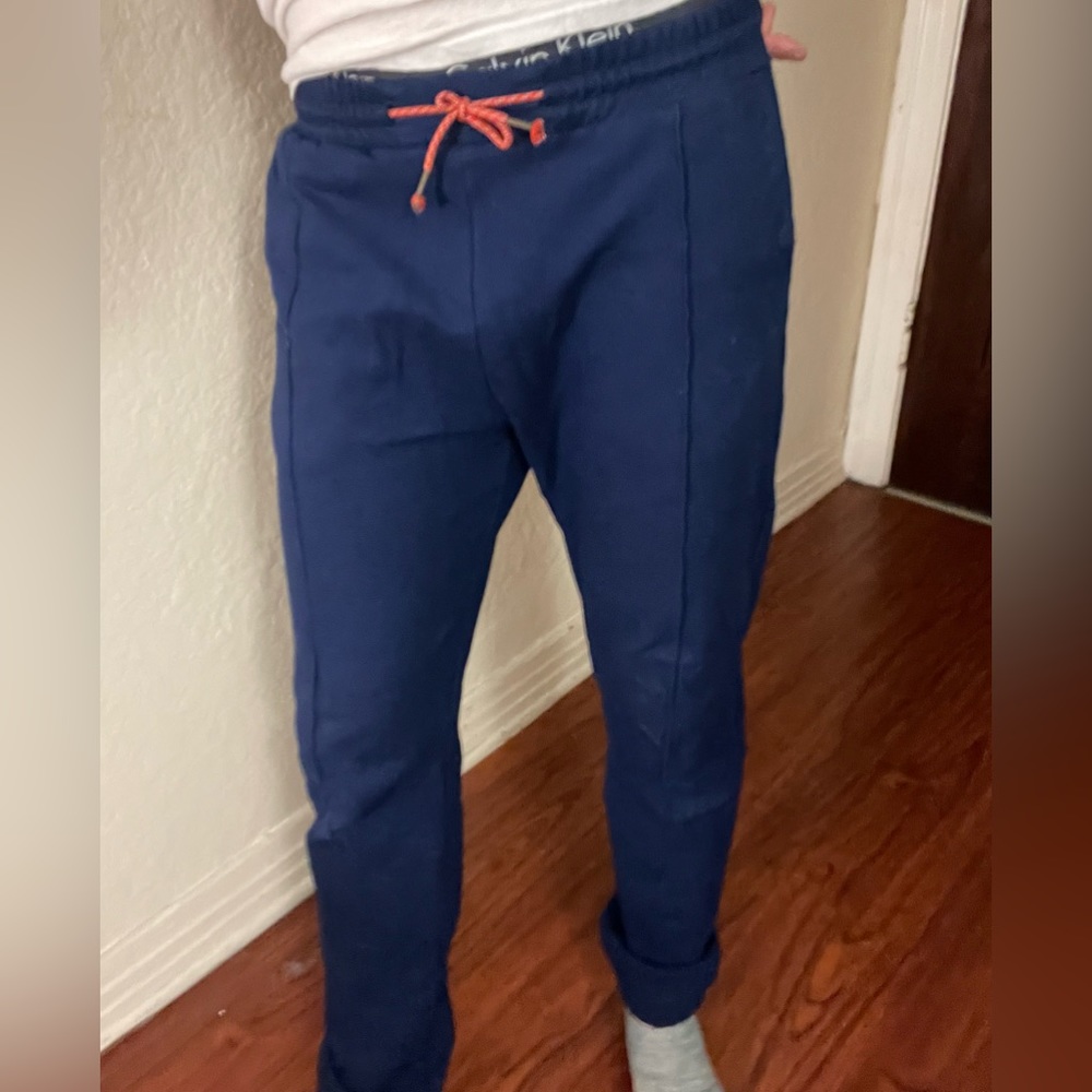 Scotch and Soda navy blue sweat pants